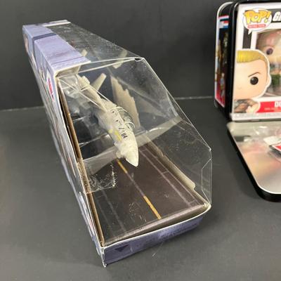 LOT 190: Big Lot of Transformers Toys and Collectibles, Top Gun Maverick, Funko GI Joe Crossover Lunchbox Set and More