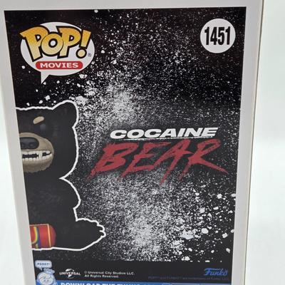 LOT 192: Variety of Funko Pops NIB Including Doc Holliday, Cocaine Bear, and The Crow