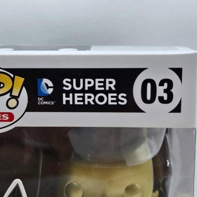 LOT 193: NIB Variety of Funko Pops Including Wizard Deadpool, Halo the Weapon, and Super Heroes Batgirl