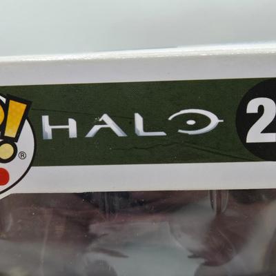 LOT 193: NIB Variety of Funko Pops Including Wizard Deadpool, Halo the Weapon, and Super Heroes Batgirl