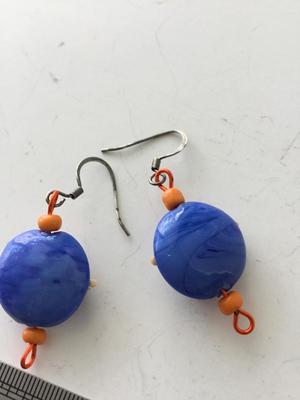 Unique handmade starfish earrings