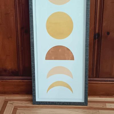 LOT 19: Minimalist Wall Art - Phases of the Moon