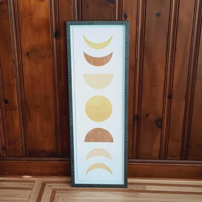 LOT 19: Minimalist Wall Art - Phases of the Moon