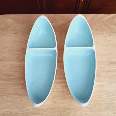 LOT 24: Nautical Collection: Framed Seashells, Boat Shaped Ceramic Dishes, Faux Log Lamp, Crab Trap and Wall Decor