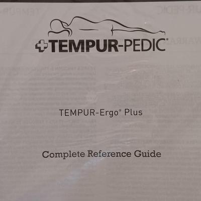LOT 27: Farmhouse Style (3) Piece Bedroom Set w/ Temper-Pedic Ergo Plus Adjustable Frame (Mattress NOT included)