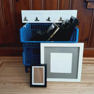 LOT 34: Assortment of Contemporary Photo/ Picture Frames, Holders and More
