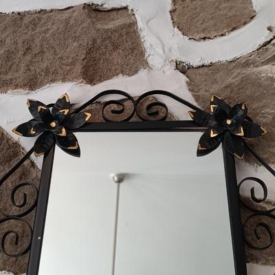 LOT 43: Assortment of Three (3) Decorative Framed Wall Mirrors