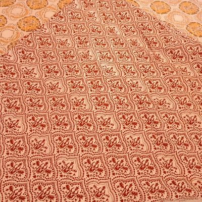 LOT 48: Anthropologie Bed Linens Including King Size Duvet Cover, 2 Euro and 2 Standard Pillow Shams and Adjustable Bed Skirt