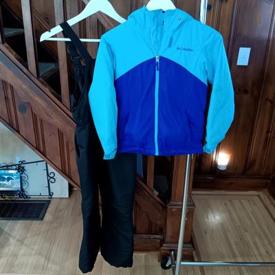 LOT 53: Columbia Kids Size Small Crash Course Jacket w/ Faded Glory Kids Medium Snowpants