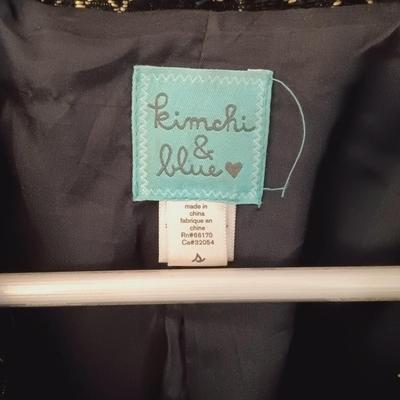 LOT 54: Kimchi Blue Anthropologie Jacket Sz Small w/ Karen Petites Sz 12 Mid-Length Wool Coat