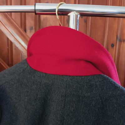 LOT 54: Kimchi Blue Anthropologie Jacket Sz Small w/ Karen Petites Sz 12 Mid-Length Wool Coat