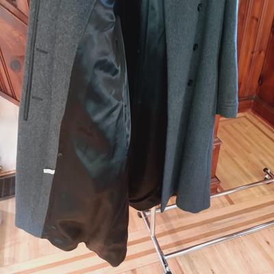 LOT 54: Kimchi Blue Anthropologie Jacket Sz Small w/ Karen Petites Sz 12 Mid-Length Wool Coat