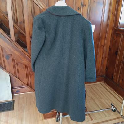 LOT 54: Kimchi Blue Anthropologie Jacket Sz Small w/ Karen Petites Sz 12 Mid-Length Wool Coat