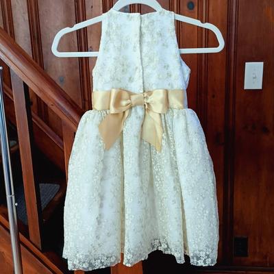 LOT 170: Janie and Jack NWT Sz 5 Special Occasion Dress with Flower Girl / Confirmation Dress