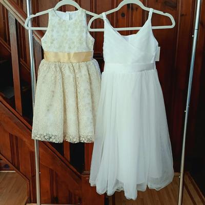 LOT 170: Janie and Jack NWT Sz 5 Special Occasion Dress with Flower Girl / Confirmation Dress