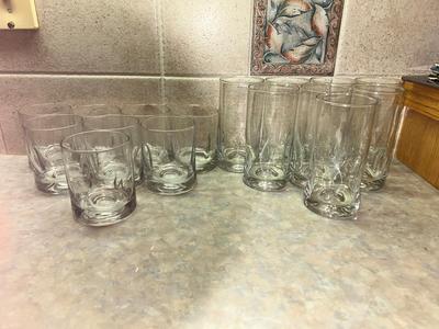 12OZ DRINKING GLASSES