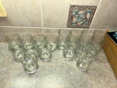 12OZ DRINKING GLASSES