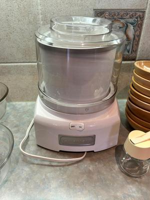 YOGURT MAKING MACHINE, ORANGE WOOD BOWLS, SERVING BOWLS & DESERT DISHES