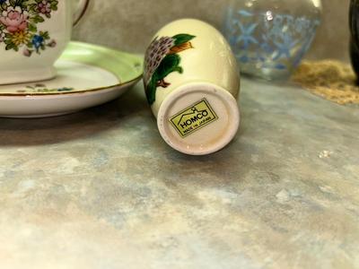 VINTAGE HAND PAINTED GLASS/CHINA MOSTLY FROM JAPAN
