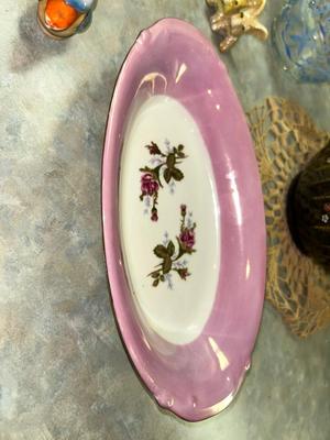 VINTAGE HAND PAINTED GLASS/CHINA MOSTLY FROM JAPAN