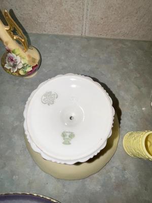 LEFTON, FENTON AND OTHER PRETTY VINTAGE GLASS/CHINA