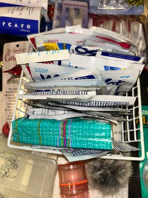 CATCHALL KITCHEN DRAWER PACKED FULL OF GOODS