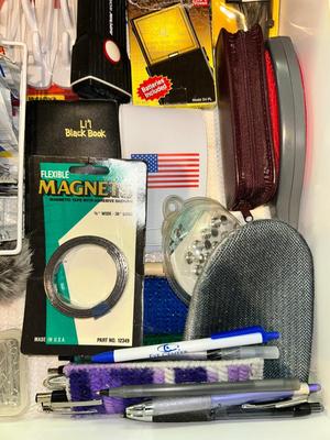 CATCHALL KITCHEN DRAWER PACKED FULL OF GOODS