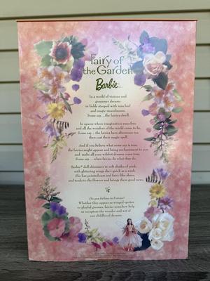 LOT 40P: NRFB Mattel Barbie Collector Edition The Enchanted World of Fairies Dolls: #1 1999 Fairy of the Forest (25639) & #2 2000...