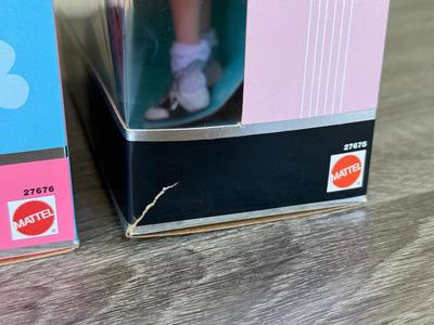 LOT 41P: NRFB Mattel Barbie Collector Edition Dolls, 2000 Great Fashions of the 20th Century: Groovy 60's (27676) & Nifty...