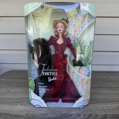 LOT 42P: NRFB Mattel Barbie Collector Edition Dolls: 1910s Promenade in the Park (18630) 1920s Dance 'til Dawn (19631), 1930s...