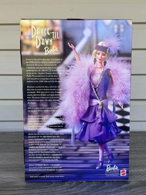 LOT 42P: NRFB Mattel Barbie Collector Edition Dolls: 1910s Promenade in the Park (18630) 1920s Dance 'til Dawn (19631), 1930s...
