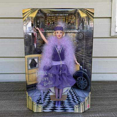 LOT 42P: NRFB Mattel Barbie Collector Edition Dolls: 1910s Promenade in the Park (18630) 1920s Dance 'til Dawn (19631), 1930s...