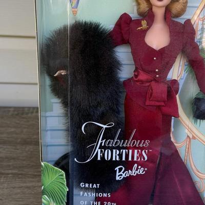 LOT 42P: NRFB Mattel Barbie Collector Edition Dolls: 1910s Promenade in the Park (18630) 1920s Dance 'til Dawn (19631), 1930s...