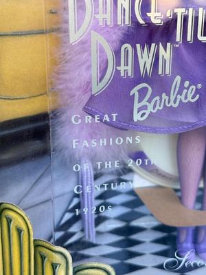 LOT 42P: NRFB Mattel Barbie Collector Edition Dolls: 1910s Promenade in the Park (18630) 1920s Dance 'til Dawn (19631), 1930s...