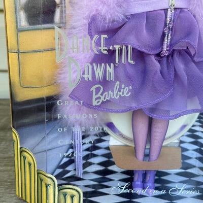 LOT 42P: NRFB Mattel Barbie Collector Edition Dolls: 1910s Promenade in the Park (18630) 1920s Dance 'til Dawn (19631), 1930s...