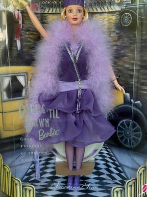 LOT 42P: NRFB Mattel Barbie Collector Edition Dolls: 1910s Promenade in the Park (18630) 1920s Dance 'til Dawn (19631), 1930s...