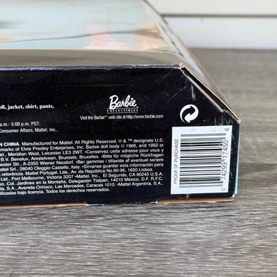 LOT 43P: NRFB Mattel Barbie Collector Edition Giftsets: 1996 Barbie Loves Elvis (17450) & 1999 Barbie Loves Frankie Sinatra (22953)