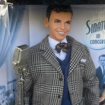 LOT 43P: NRFB Mattel Barbie Collector Edition Giftsets: 1996 Barbie Loves Elvis (17450) & 1999 Barbie Loves Frankie Sinatra (22953)