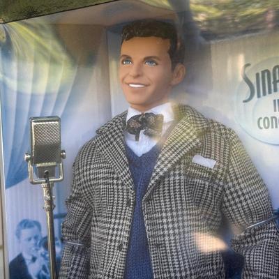 LOT 43P: NRFB Mattel Barbie Collector Edition Giftsets: 1996 Barbie Loves Elvis (17450) & 1999 Barbie Loves Frankie Sinatra (22953)
