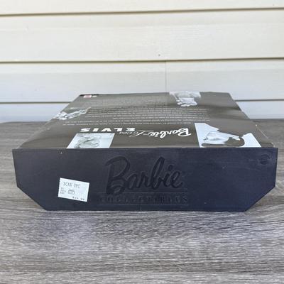 LOT 43P: NRFB Mattel Barbie Collector Edition Giftsets: 1996 Barbie Loves Elvis (17450) & 1999 Barbie Loves Frankie Sinatra (22953)