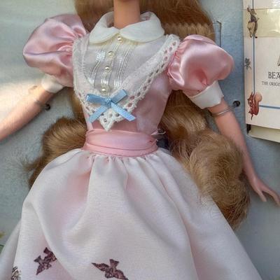 LOT 44P: NRFB Mattel Barbie Collector Edition Dolls: Tale of Peter Rabbit (19360), Barbie & Snoopy (55558) & Curious George (28789)