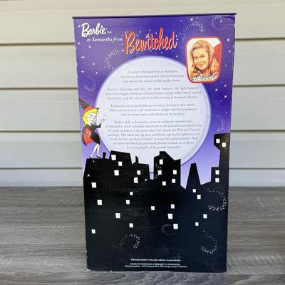 LOT 45P: NRFB Mattel Barbie Collector Edition Dolls w/ COAs: That Girl (56705), Bewitched (53570) & Grease Sandy (B2570)