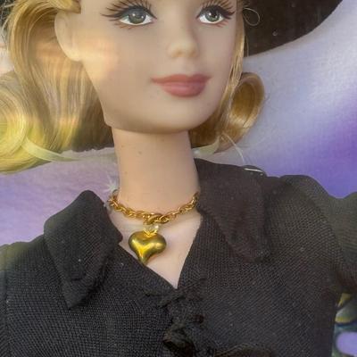 LOT 45P: NRFB Mattel Barbie Collector Edition Dolls w/ COAs: That Girl (56705), Bewitched (53570) & Grease Sandy (B2570)