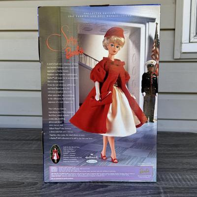 LOT 46P: NRFB Mattel Barbie Collector Edition 1960 & 1962 Doll Fashion Reproductions: 1995 Brunette Enchanted Evening Barbie &...