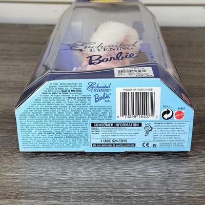 LOT 46P: NRFB Mattel Barbie Collector Edition 1960 & 1962 Doll Fashion Reproductions: 1995 Brunette Enchanted Evening Barbie &...