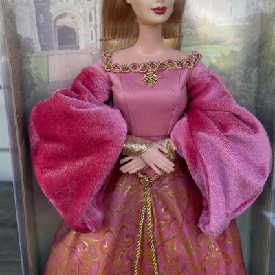 LOT 47P: NRFB 2003 Mattel Barbie Collector Edition Princess Dolls of The World: Princess of Japan (B5731) & Princess of England (B3459)