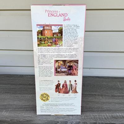 LOT 47P: NRFB 2003 Mattel Barbie Collector Edition Princess Dolls of The World: Princess of Japan (B5731) & Princess of England (B3459)