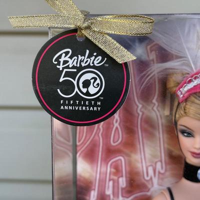LOT 48P: NRFB Mattel Barbie Collector Edition Dolls of the World France: 2008 Pink Label 50th Anniversary (N4972) & 1992 Second...