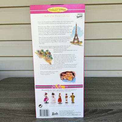 LOT 48P: NRFB Mattel Barbie Collector Edition Dolls of the World France: 2008 Pink Label 50th Anniversary (N4972) & 1992 Second...
