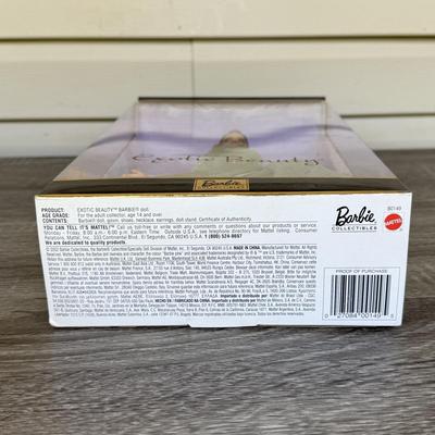 LOT 49P: NRFB Mattel Barbie Collector Edition The Style Set Dolls: 2003 Bohemian Glamour (B2512), 2002 Exotic Beauty (B0149) & 2001...